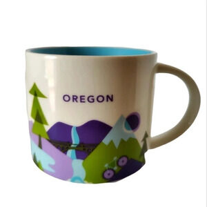 Starbucks Oregon mug cup You Are Here series, EC